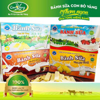 COMBO 4 hộp bánh sữa Ba Vì Mix vị dâu,truyền thống ,nguyên chất, sô-cô-la 180g Đặc sản Ba Vì - shop Hồng Ba Vì