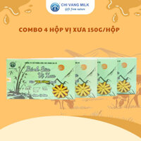 Combo 4 hộp bánh sữa ba vì vị xưa 150gram/Hộp CHỊ VÀNG OFFICIAL