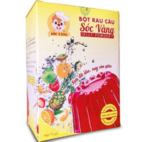 COMBO 4 HỘP BỘT RAU CÂU SÓC VÀNG - hộp 120gr