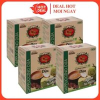 COMBO 4 Hộp Cà Phê Hòa Tan Cappuccino Con Chồn Vàng C7 Hộp 272G (16 Gói x 17G)