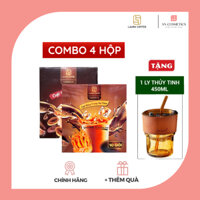 Combo 4 hộp Cà Phê Laura Sunshine Nhật Kim Anh (Tặng 1 Ly Thủy Tinh)
