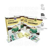 Combo 4 hộp Cà phê sữa dừa 4in1 Hòa Tan Dừa Coconut Thơm Ngon