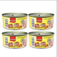 COMBO 4 HỘP HEO HẦM 150g THƯƠNG HIỆU VISSAN ( dete 2024 ) món ăn được chế biến sẵn tiện lợi an toàn giúp người phụ nữ nội trợ tiết kiệm được nhiều thời gian và thoải mái chế biến đa dạng món ăn hơn