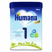 Combo 4 Hộp Sữa Humana Gold Plus 1 hộp 800g Sản Xuất tại Đức( Date 1.03.2024)