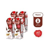 Combo 4 hộp sữa thanh trùng Meiji vị socola canxi cao
