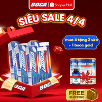 Combo 4 hộp viên sủi BOCA giảm đau xương khớp, kích thích sản sinh Glucosamin 20 viên, tặng 2 hộp BOCACANXI, 1 BOCA GOLD