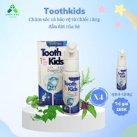 Combo 4 hộp Xịt Chống Sâu Răng Toothkids cho bé giúp chăm sóc răng miệng, ngăn ngừa cảm cúm khi giao mùa