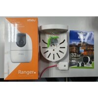 Combo 4 in 1 : Camera WIFI IMOU A22EP-A + thẻ nhớ 32gb DSS + chân đế L + Phích âm