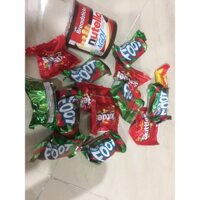 combo 4 kẹo dẻo foot cuộn trái cây 4 skittles USA