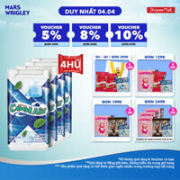 Combo 4 Kẹo Sing-Gum Cool Air Fresh Cube - Hương Bạc Hà 40g