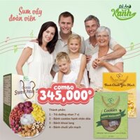 COMBO 4 LOẠI: TRÀ DƯỠNG NHAN - BÁNH HẠNH NHÂN DỪA - BÁNH KHOAI LANG - BÁNH CHUỐI YẾN MẠCH