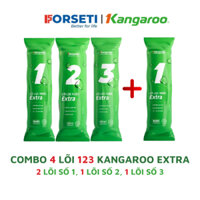 Combo 4 lõi lọc ( Bộ lọc thô số 1,2,3 + lõi số 1) cho máy lọc nước KANGAROO