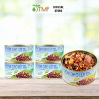 Combo 4 lon Cơm gạo lứt dinh dưỡng ăn liền 160g TÂM MINH FOODS