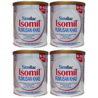 Combo 4 lon Sữa Similac Isomil 400g cho trẻ 0-12 tháng tuổi