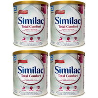 Combo 4 lon sữa Similac Total Comfort 1+ lon 360g cho trẻ 1-2 tuổi
