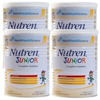Combo 4 lon Thực phẩm dinh dưỡng y học Nutren JUNIOR 400g (1-10 tuổi)