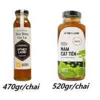 COMBO 4 Mật Ong Hoa Rừng Gia Lai 470g/hũ + 3 Chai Mật Ong Cát Tiên 520g/chai