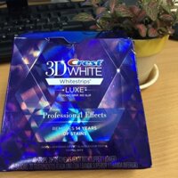 Combo 4 miếng dán trắng răng 3d crest white mỹ