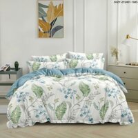 Combo 4 Món Chăn Ga Gối Tencel Microfiber mềm, mịn, mượt, mát, Bộ chăn ga gối nệm cưới