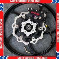 Combo 4 món (Heo+Pát+Đĩa+Dây Dầu) Gắn Sirius 110-Ex2010-Exciter 135 2011 Size 260mm