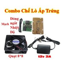 Combo 4 món mạch nhiệt độ làm máy ấp trứng tự làm đơn giản