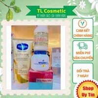 COMBO 4 MÓN Trắng cấp tốc. Kem body bạch ngọc liên + vaseline x10 +abutine +dưỡng vitamin e