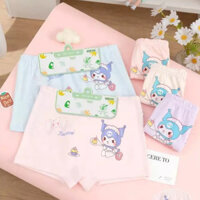 [Combo 4] Quần Chip Đùi Bé Gái 8 - 42kg Vải Cotton Kháng Khuẩn 7A Không Gây Kích Ứng, An Toàn Cho Bé