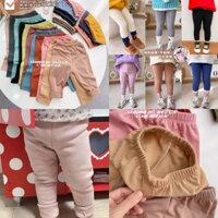 COMBO 4 quần giữ nhiệt lót lông bé trai bé gái 8-18kg THANH LÝ GIÁ RẺ