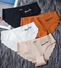 Combo 4 quần lót cotton thun lạnh không đường may