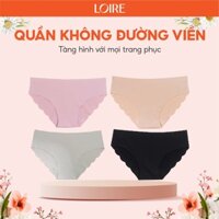 COMBO 4 Quần Lót Không Viền Su Đúc Không Viền Loirechic QSD04