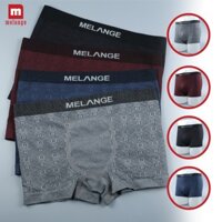 Combo 4 Quần Lót Nam, Quần sịp nam Melange Hoa Văn Caro, Mềm Mại, Thoáng Mát - MC.20.28