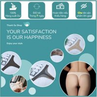 [COMBO 4 quần] Quần lót nữ lọt khe đúc su thun lạnh không đường may, hiệu Gilligan & O'malley