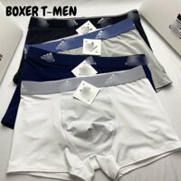 [Combo 4 quần] Quần sịp nam DAS cạp dệt , quần lót boxer đùi nam chất vải thun lạnh thoáng mát - Boxer Tmen