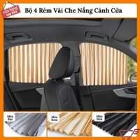 COMBO 4 RÈM - Rèm che nắng cửa kính xe ô tô 4-7 chỗ rèm vải cao cấp mẫu mới nhất 2020