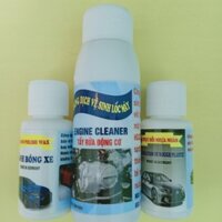 Combo 4 sản phẩm, lọ đánh rỉ, lọ đánh bóng, phục hồi nhựa nhám, lọ tẩy lốc máy