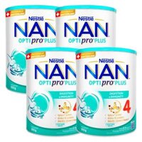 Combo 4 Sữa Nestle Nan Optipro Plus 4 800g (2-6 tuổi)