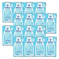 Combo 4 Sữa tươi ít đường bổ sung sữa non Metafresh 110ml, lốc 4 hộp
