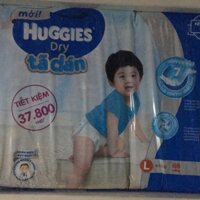 Combo 4 Tã dán Huggies Dry xxl56 (mẫu cũ) Size L, XL, XXL