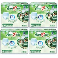 Combo 4 Tã Quần Người Lớn SunMate Mềm Mại