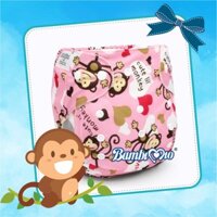 Combo 4 Tã Vải Bambi Mio Size M  gồm 2 Tã ban Ngày Và 2 Tã Ban Đêm