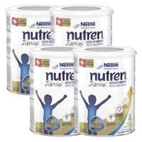 Combo 4 Thực phẩm dinh dưỡng Nutren Junior 400g (1-10 tuổi)