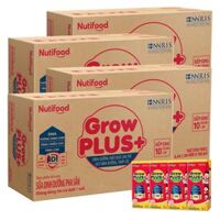Combo 4 thùng Sữa GrowPLUS+ Hộp 180ml (lốc 4 hộp)