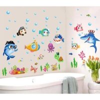 COMBO 4 TRANH DECAL DÁN TƯỜNG CHO BÉ SIÊU RẺ (ghi chú hoặc ib chọn mẫu)