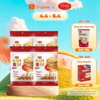 Combo 4 túi bánh quy kem dẻo Kenju 186g