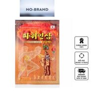 Combo 4 túi cao dán hồng sâm Korean Power Ginseng