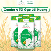 Combo 4 Túi Gạo lài Hương 5KG - Đồng Việt