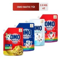 COMBO 4 TÚI NƯỚC GIẶT OMO COMFORT -2 kg