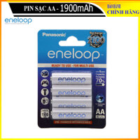 Combo 4 viên pin sạc AA 1900mAh, Pin sạc lại 2100 lần - ENELOOP AA-1900