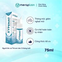 Combo 4 Xịt mũi ưu trương nước biển sâu XYPENAT 75ml hỗ trợ giảm viêm mũi, nghẹt mũi, viêm xoang