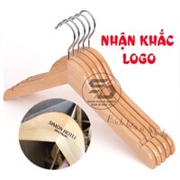 Combo 40 móc áo gỗ treo quần áo KTN 44,5cm